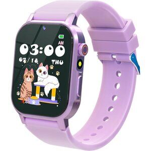 Kids Smart Watches Girls Gift for Age 5-12, Watch for Kids with 32 Games HD
